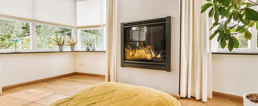 Residential Fireplace Ceramic Glass Installation in River Falls, WI