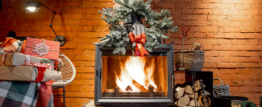 Travis Industries Linear Gas Fireplace Installation in River Falls, Wisconsin