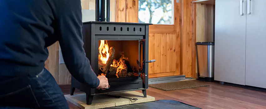 Open Hearth Wood Fireplace Installation in River Falls, WI