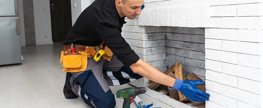Fireplace Damaged Damper Frame Repair Services in River Falls, Wisconsin
