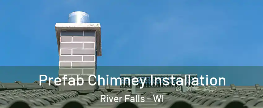  Prefab Chimney Installation River Falls - WI